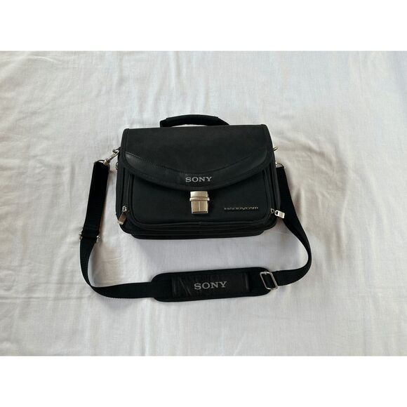 Sony Handycam Black Camera Bag with Strap, Soft Carry, Bag Only - Picture 1 of 6